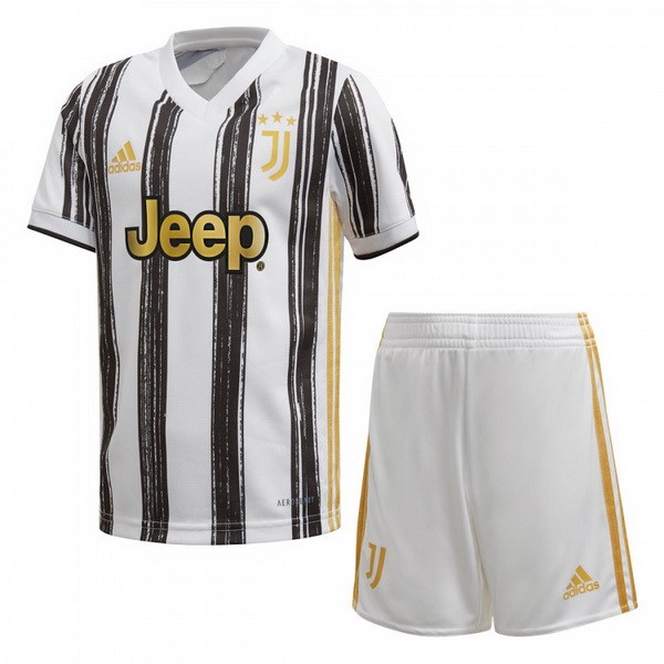 Camiseta Juventus 1ª Niños 2020/21 Blanco Negro